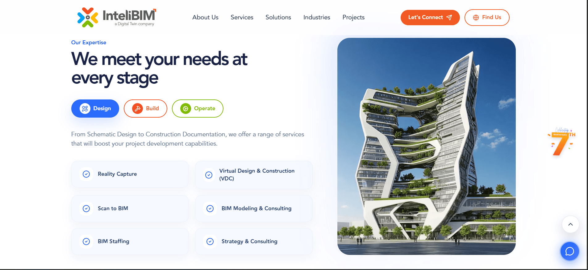 Screenshot preview of InteliBIM